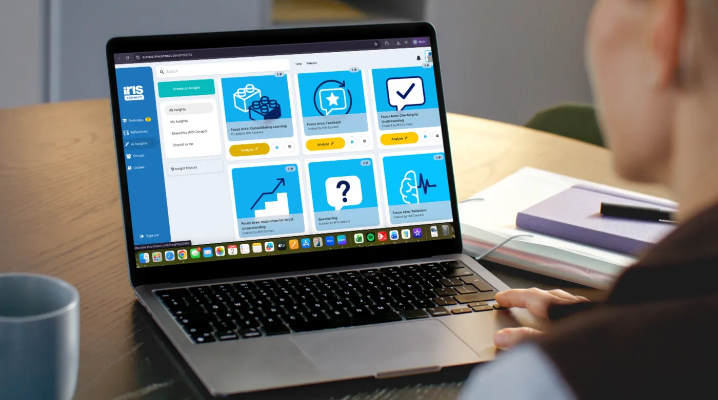 AI Insight feedback mockup